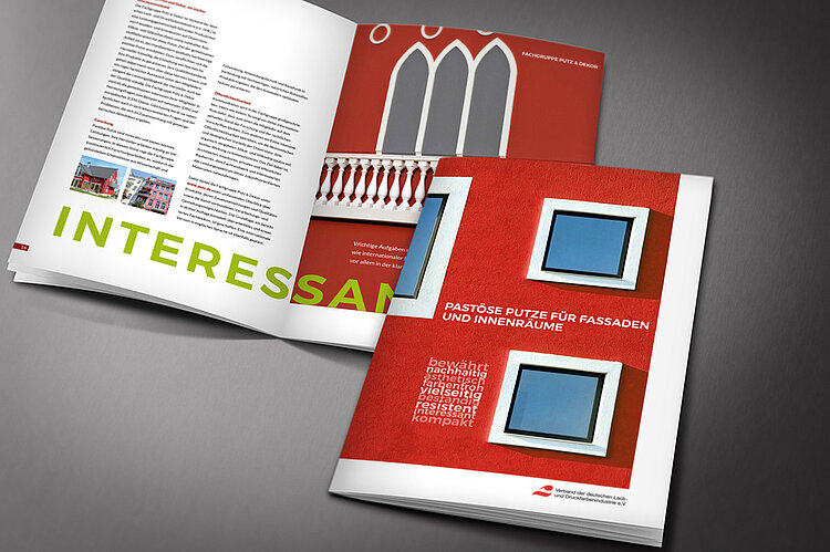 Broschüre „Pastöse Putze für Fassaden und Innenräume"